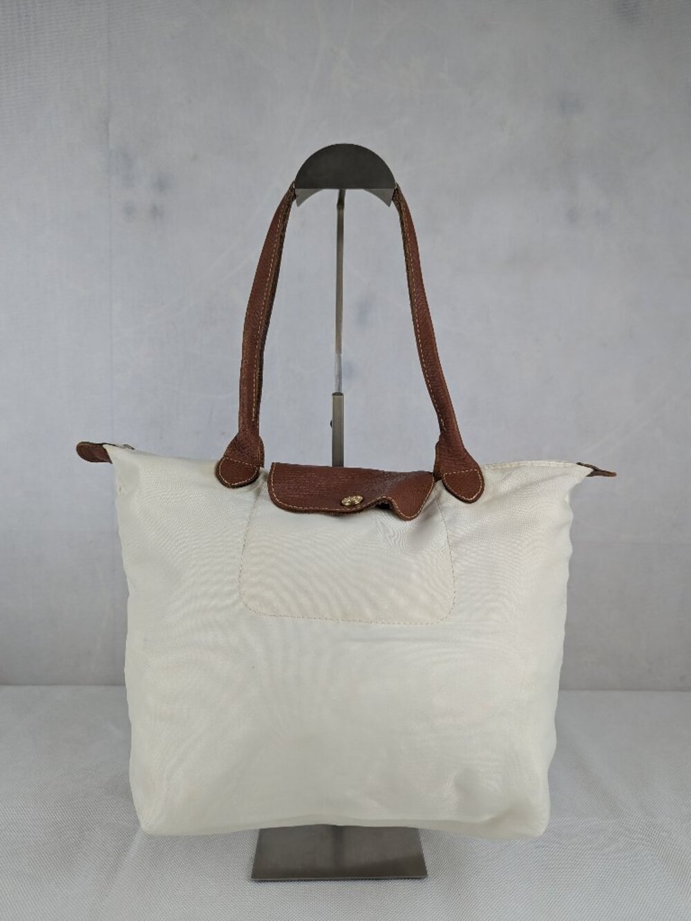 Longchamp Le Pliage Ivory Nylon Tote Bag – Preloved – Authentic – FAST Dispatch